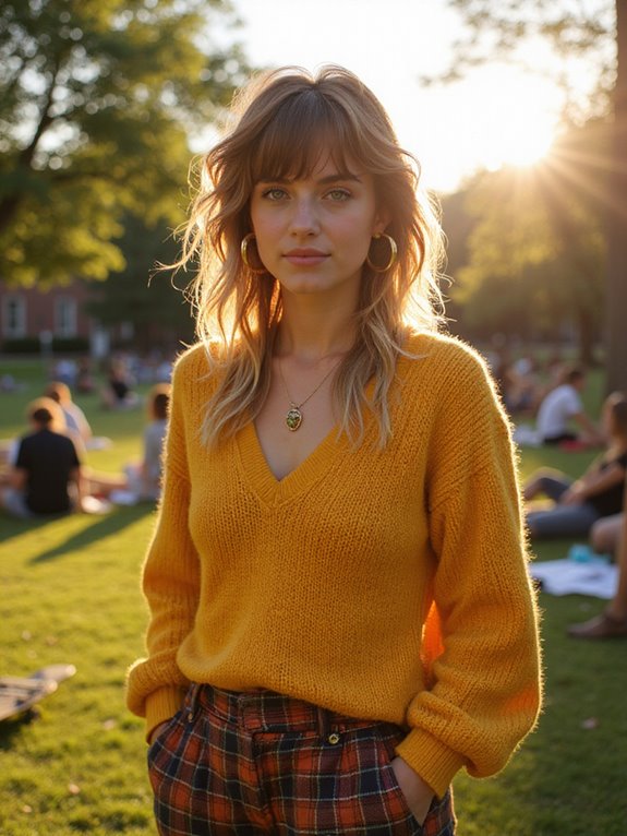 edgy shaggy mullet revival