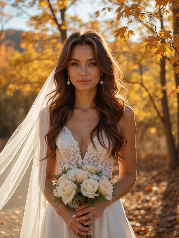 effortless beachy bridal waves