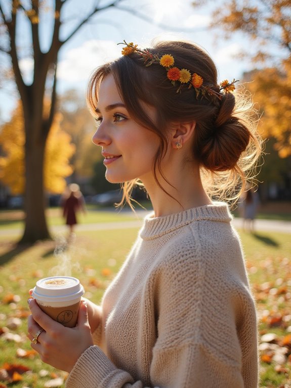 effortless chic messy bun