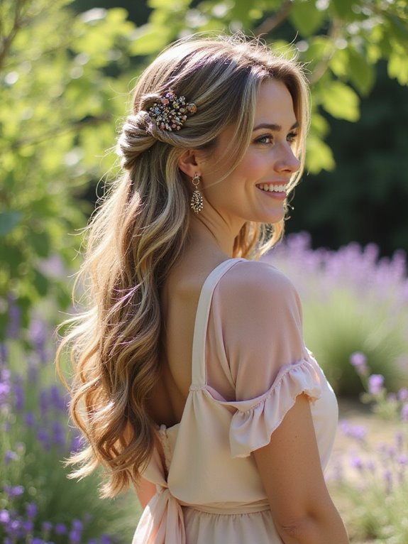 effortless chic summer hairstyle