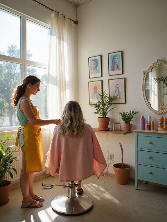 effortless gray hair blending