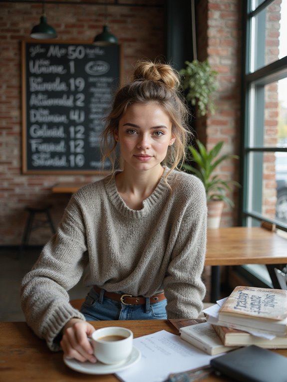 effortless high messy bun