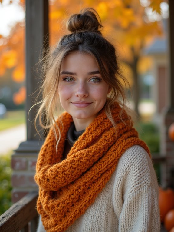 effortless messy bun style