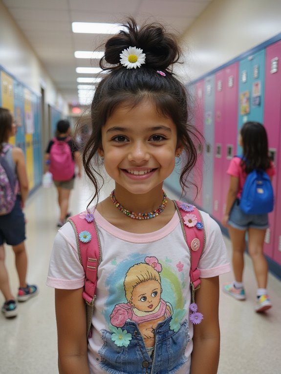 effortless messy bun styling