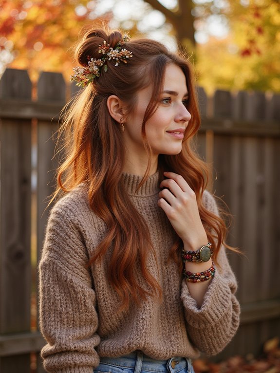 effortless messy top knot