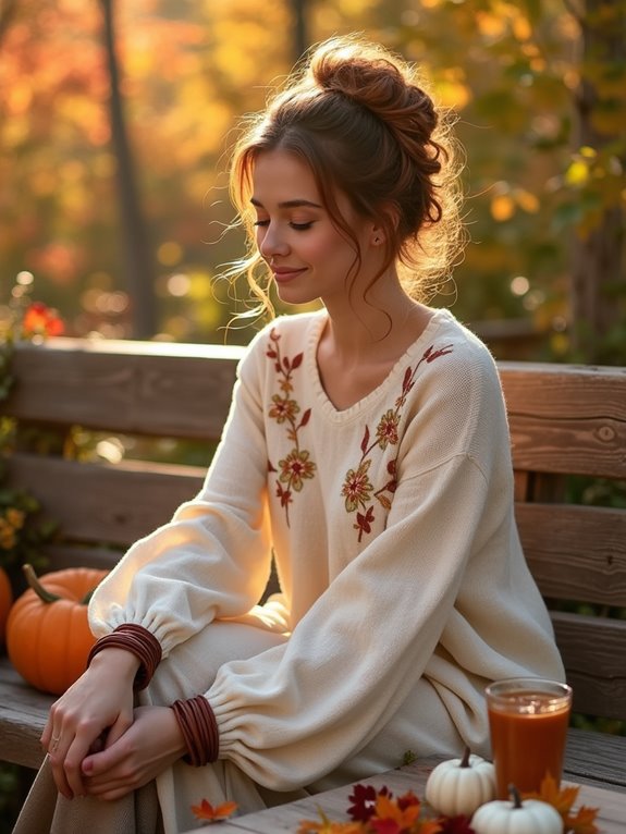 effortless romantic messy updo