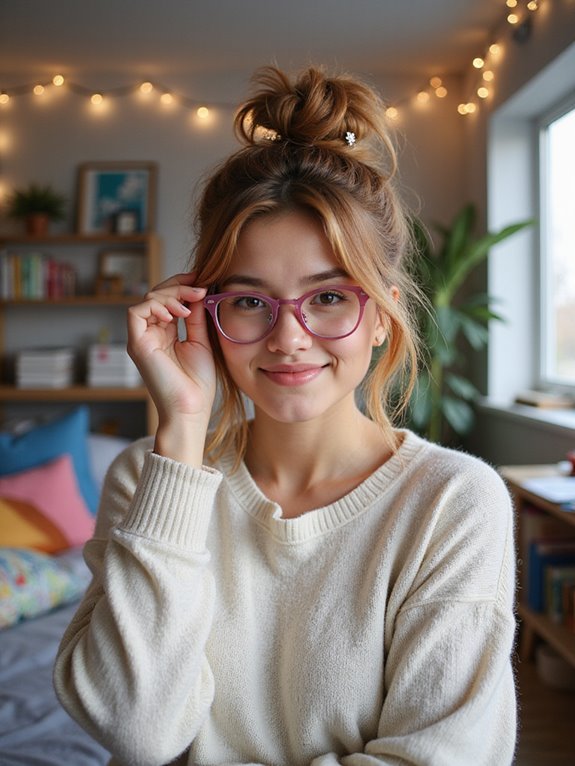 effortless stylish messy bun