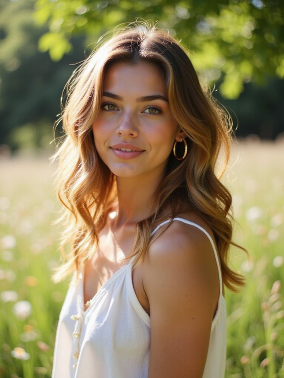 effortless summer glow hairstyle