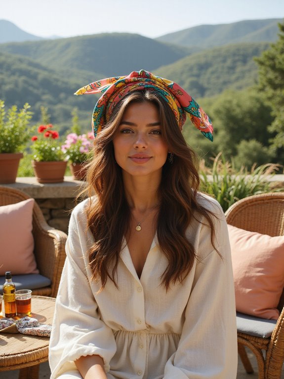 effortless summer scarf styles