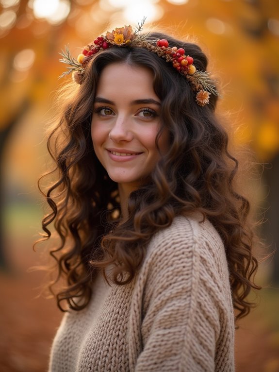 effortless tousled curls headband