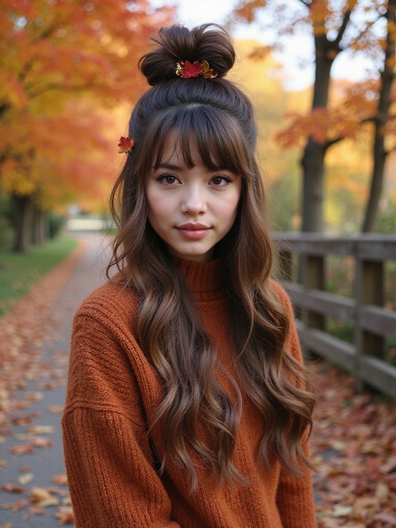 effortlessly chic messy bun