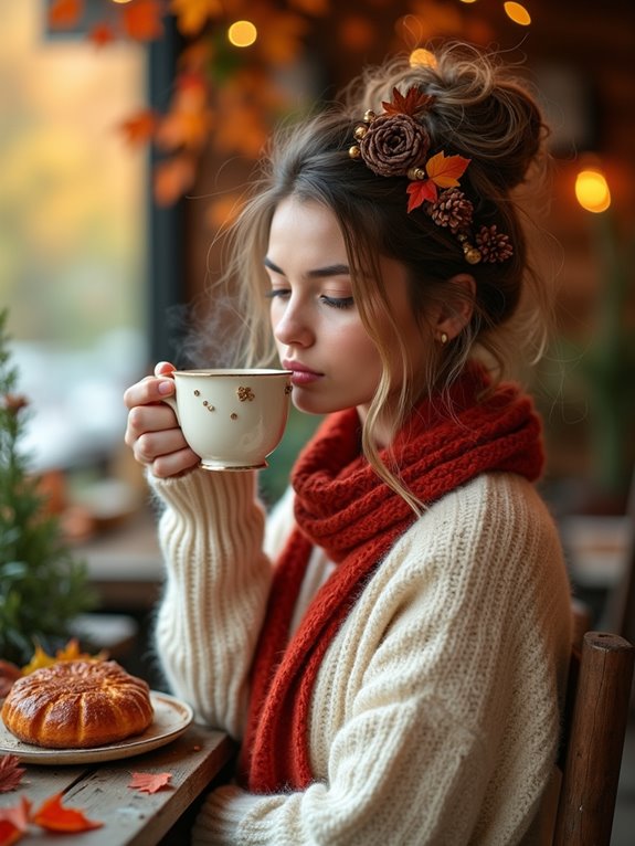 effortlessly chic messy bun