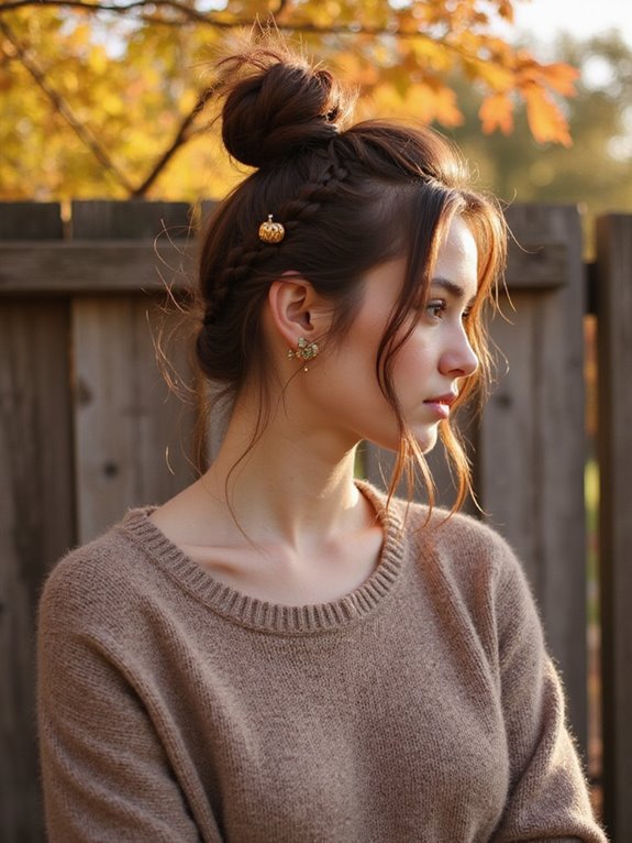 effortlessly chic messy knot