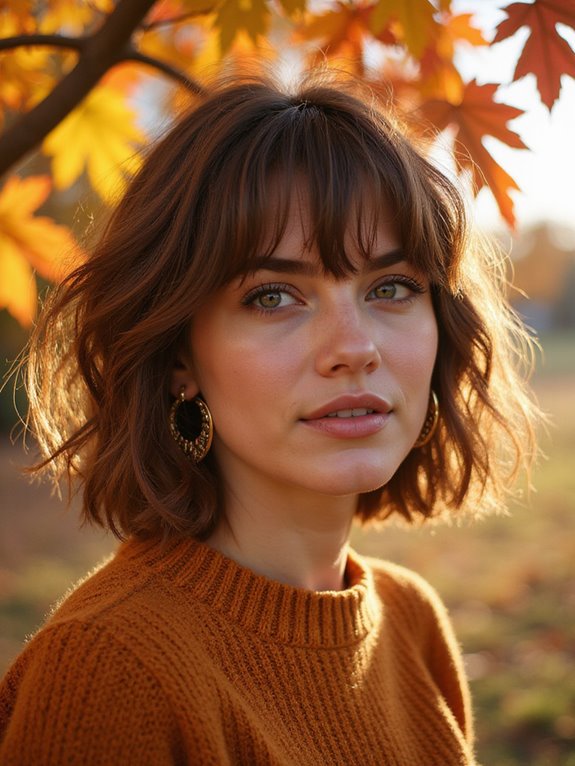 effortlessly chic tousled bob