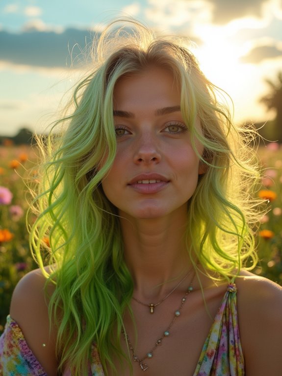 electric green summer highlights