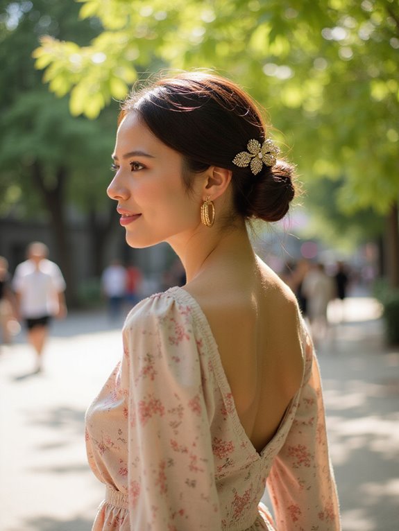 elegant and effortless hairstyle