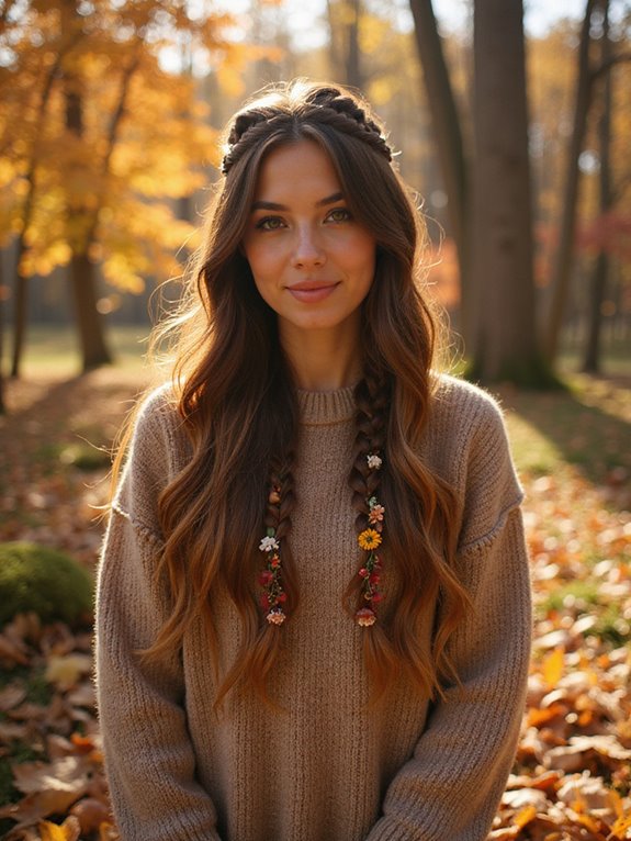elegant autumn hairstyle tutorial