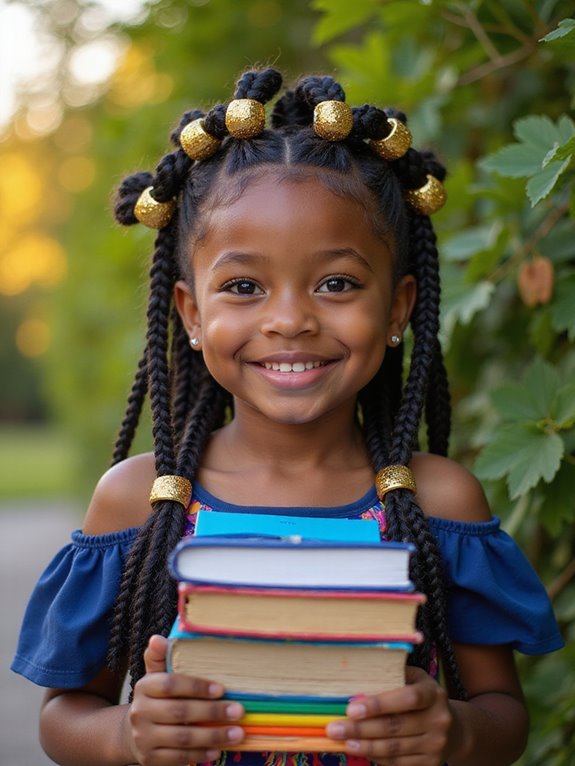 elegant braid crown styling