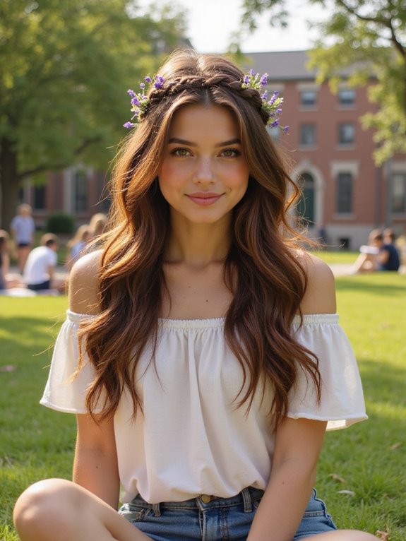 elegant braided crown hairstyle