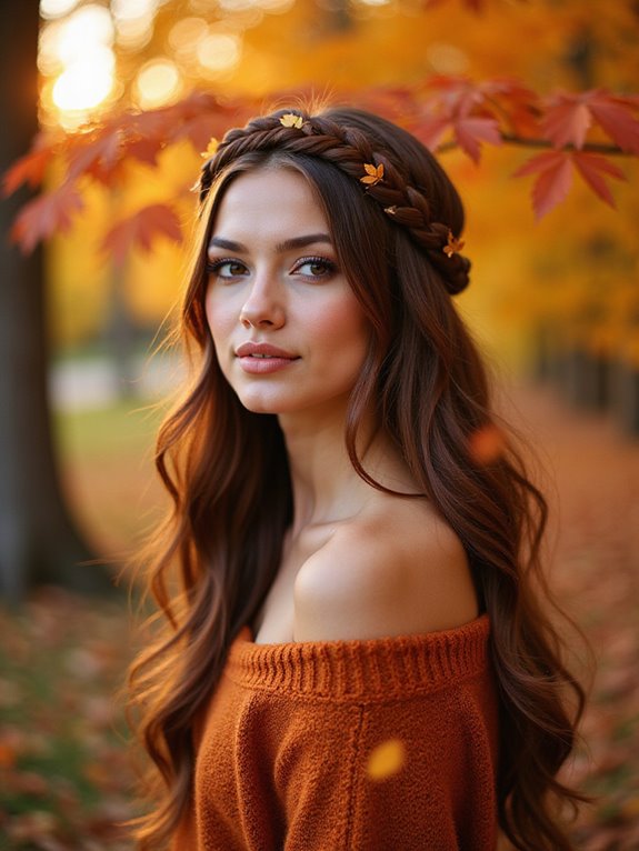 elegant braided crown hairstyle