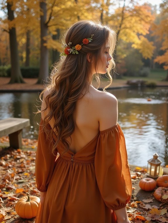 elegant braided half updo