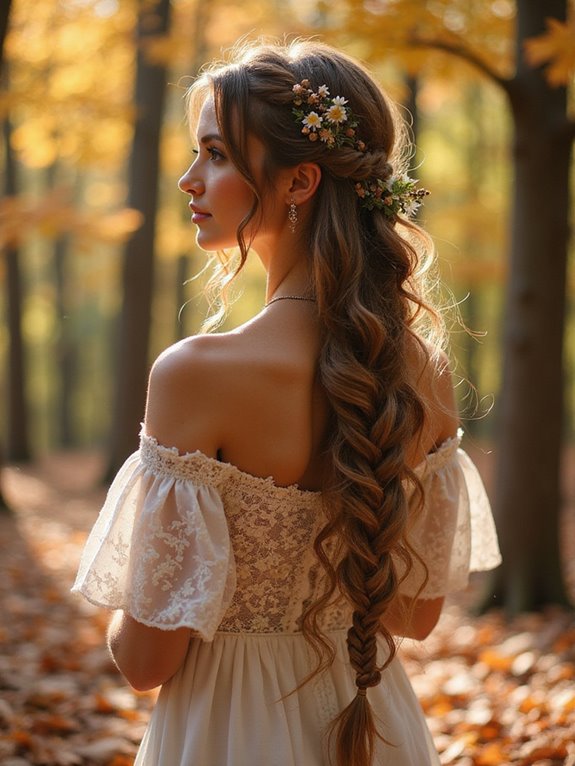 elegant braided updo instructions