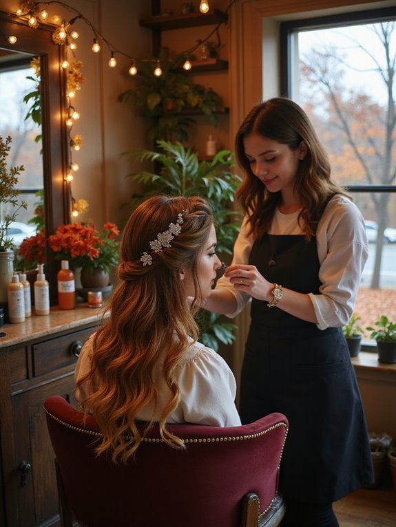 elegant classic french twist