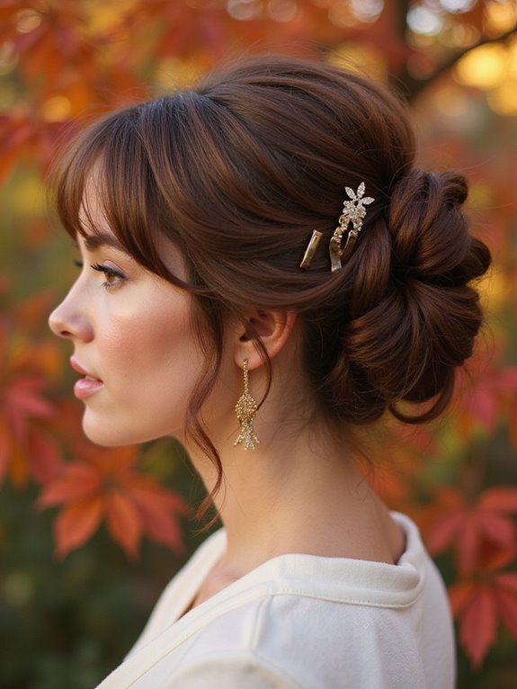 elegant classic french twist