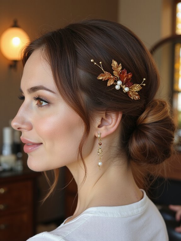 sleek French twist tutorial