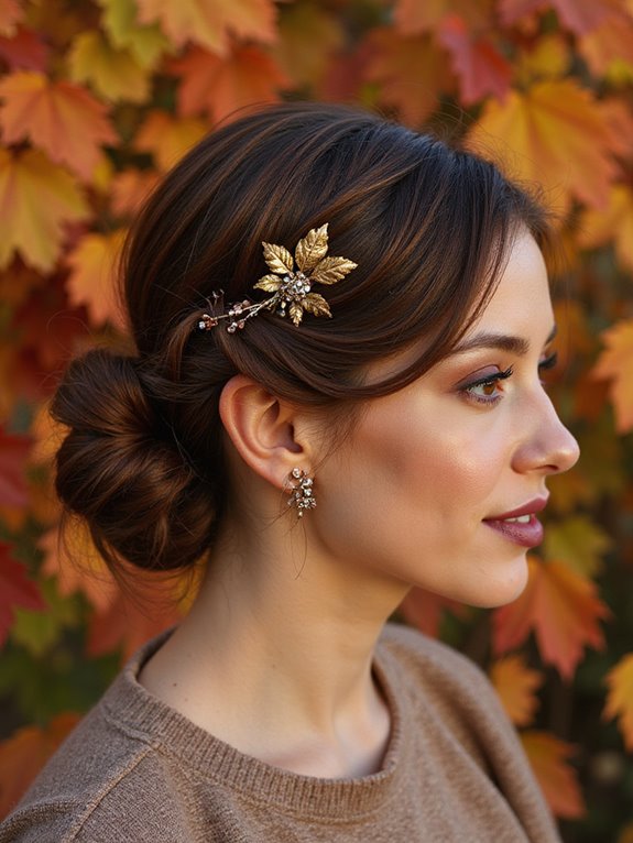 elegant classic hairstyle twist