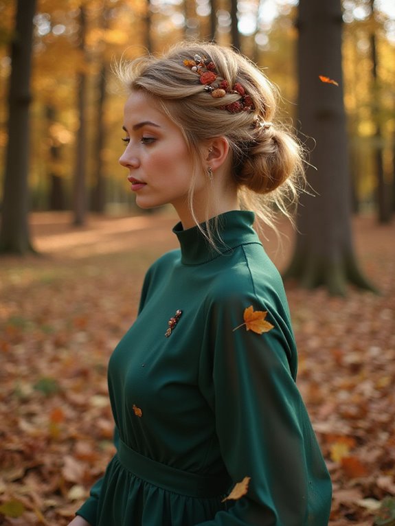 elegant classic updo hairstyle