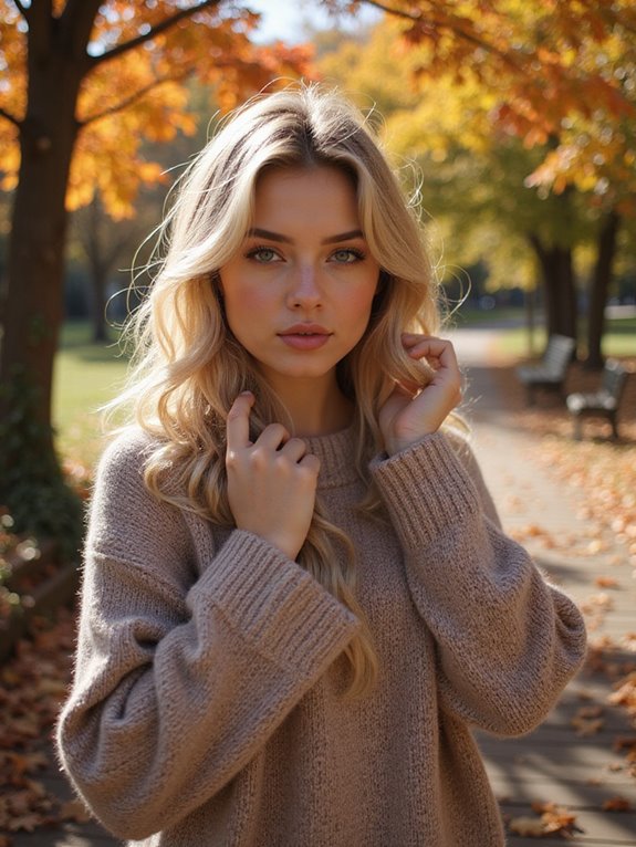 elegant cool toned blonde