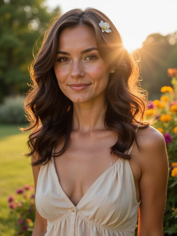 elegant dark espresso hair