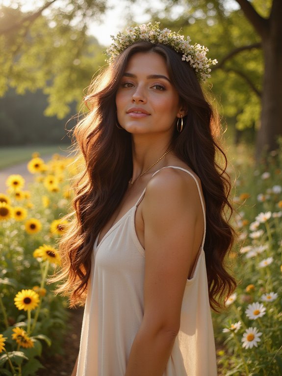 elegant deep espresso hair