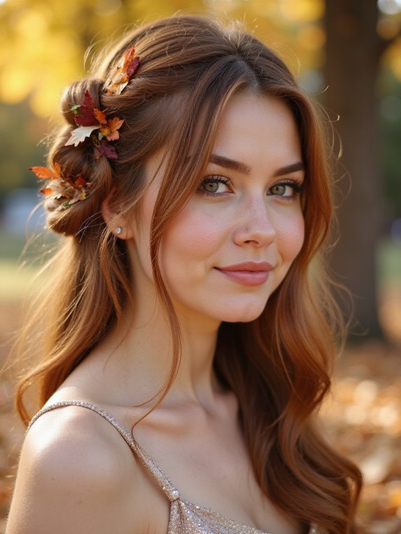 elegant double twist updo