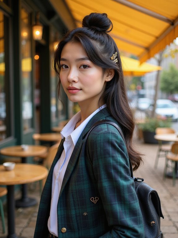 elegant french twist hairstyle