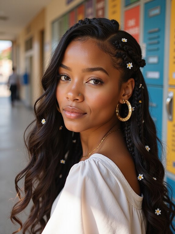 elegant halo braid tutorial