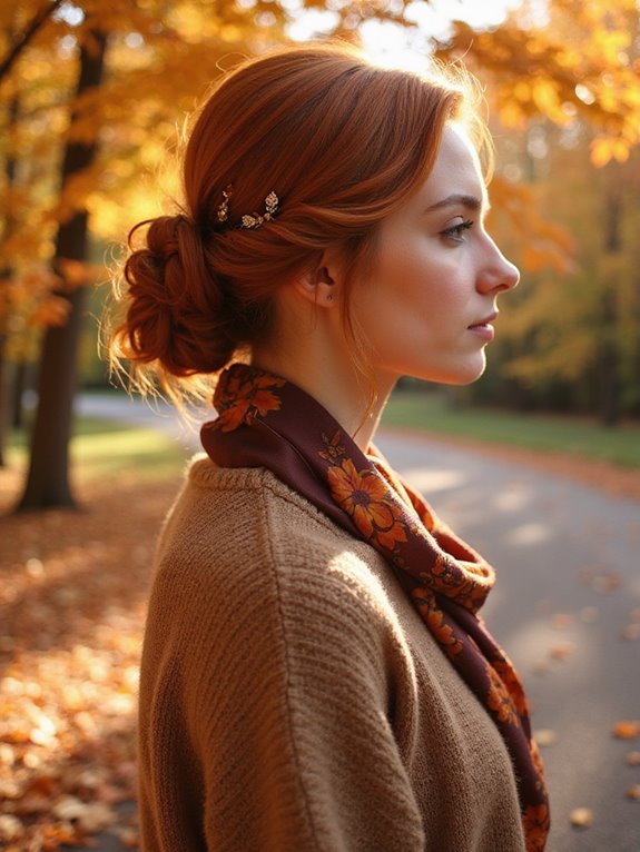exquisite low bun hairstyle