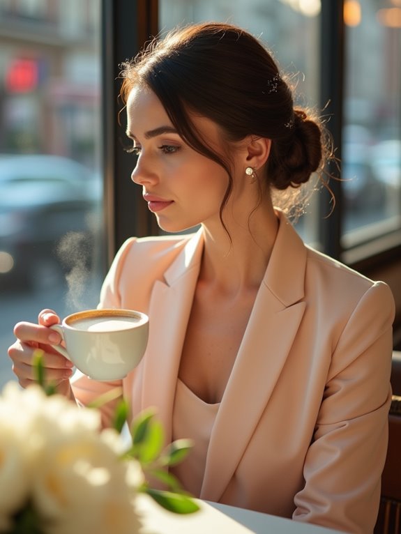 elegant low bun hairstyle