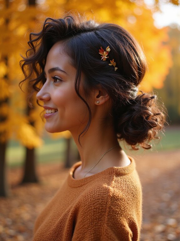 elegant low chignon hairstyle