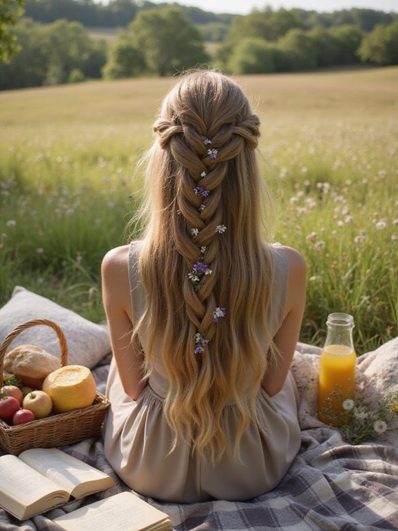 elegant outdoor hair solution