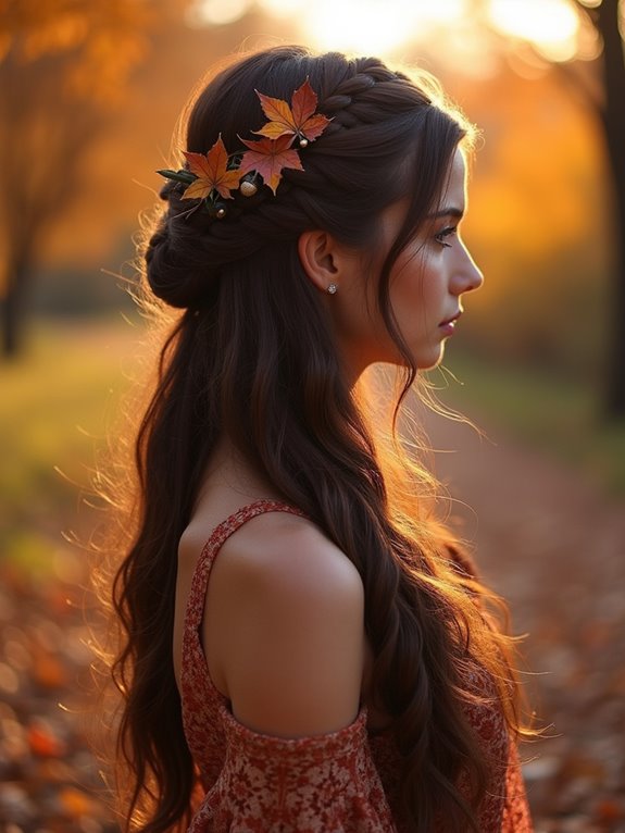 elegant rope braid updo