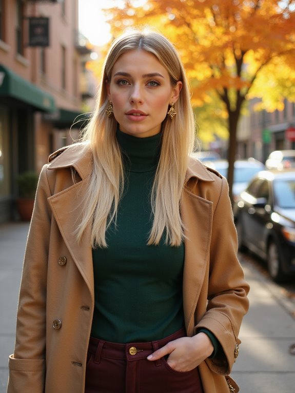 elegant sleek straight hair