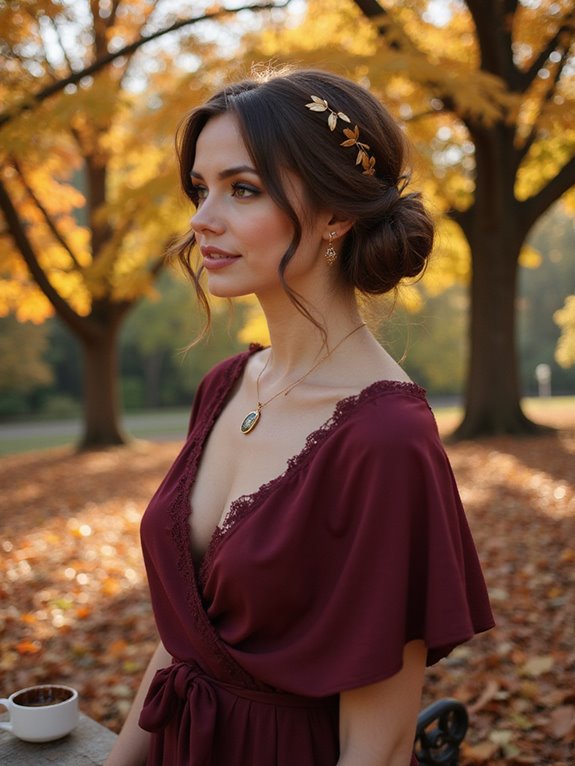 exquisite sophisticated low chignon