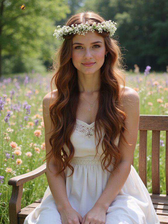 elegant summer braided crown