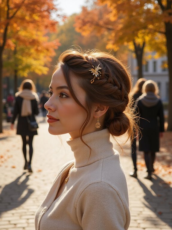 elegant timeless hairstyle twist
