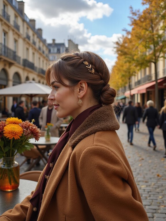 elegant twisted hairstyle tutorial
