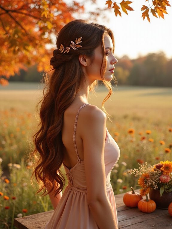 elegant twisted updo technique