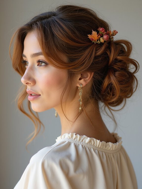 elegant twisted updo tutorial