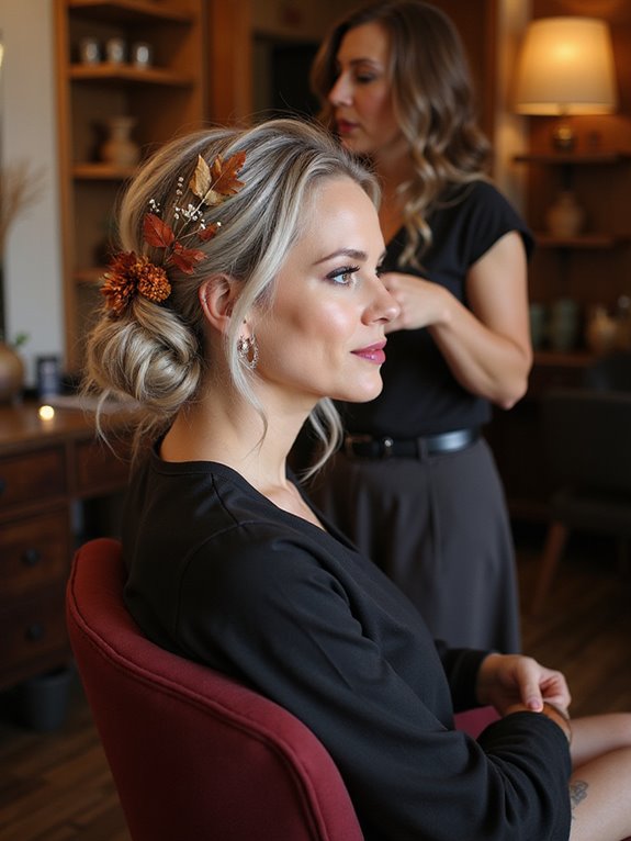refined updo styling techniques